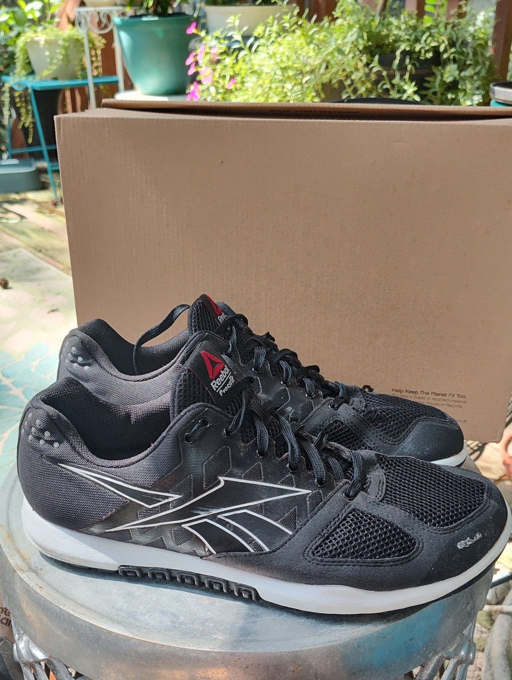 Reebok Black Crossfit Nano 2.0 Sneakers, Men's sz 11